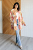 Patchwork of Feelings Mixed Floral Kimono