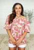 Petal Perfect Off the Shoulder Blouse