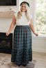 Plaid Perfection Maxi Skirt