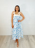 Prepare the Yacht Square Neck Dress