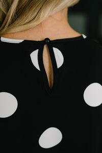 Pristine Condition Top and Bottom Polka Dot Set
