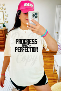 Progress Over Perfection Tee or Sweatshirt