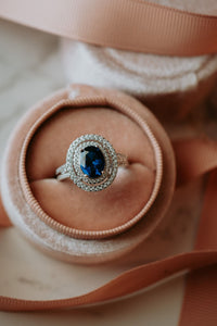 Winnie Sapphire Sterling Silver Ring