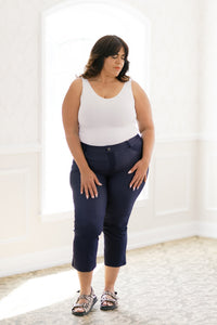 White Timeless Basics Tank