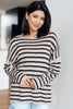 Self Assured Striped Sweater