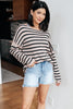 Self Assured Striped Sweater