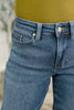 Shane Mid Rise Billie Boyfriend Jean in Dark Cozy Indigo