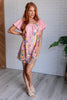 She's Blooming Balloon Sleeve Dress