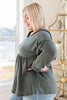She's Not Wrong Hooded V-Neck Pullover - SALE