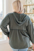 She's Not Wrong Hooded V-Neck Pullover - SALE