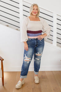 Shirley Smocked Ruffle Blouse -SALE