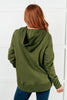 Simple Snug Snap Hooded Pullover