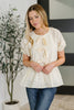 Simply Stunning Eyelet Knit Top