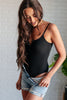 Snap it Up Spaghetti Strap Bodysuit