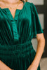 Softest Touch Velvet Tiered Dress