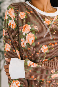 Somebody to Lean On Cable Ribbed Top