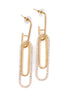 Sonia Link Earrings In Gold