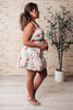 Soul Tied Floral Dress in Pink