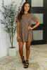 Spicy But Chill Relaxed Dress in Cheetah Mocha