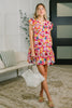 Start of Something Great Flutter Sleeve Floral Dress