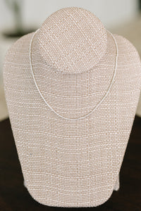 Subtle Sparkle Dainty Necklace