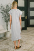 Sweet Like That Casual Dress in Heather Grey