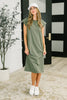 Sweet Like That Casual Dress in Light Olive