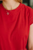 Sweet Like That Casual Dress in Ruby