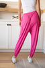 The Motive Slouch Jogger in Hot Pink