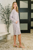 The Person You Are V-Neck Leopard Print Dress