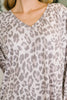 The Person You Are V-Neck Leopard Print Dress