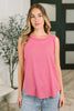 Thread Theory Round Neck Tank in Pink