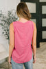 Thread Theory Round Neck Tank in Pink