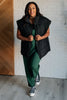 Totally Me Spaghetti Strap Jumpsuit in Dark Green