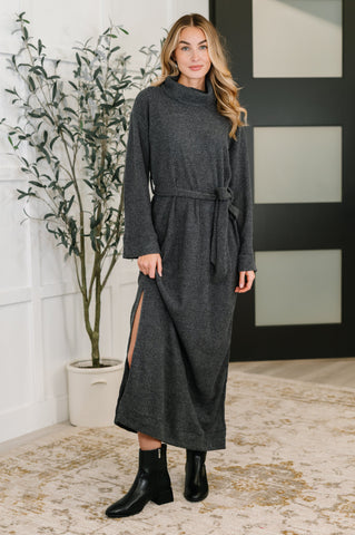 No More Grey Skies Maxi Dress
