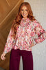 Understandably So Floral Blouse