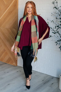 Universal Philosophy Blouse in Wine - SALE