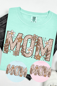Boho Floral MOM TEE