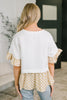 Welcome Me Home Gingham Print Top