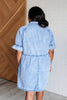 Westward Movement Denim Shirtdress