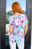When I Get That Feeling Floral Top