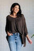 Wishy Washy Mineral Washed Oversized Top