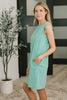 Your Attention Mineral Wash T-Shirt Dress