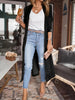 Open Front Long Sleeve Jacket