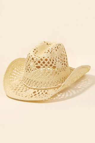 Fame Straw Braided Sun Hat
