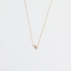Initial Necklace In Gold