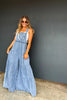 PREORDER- BOHO & LACE DENIM OVERALLS