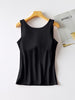 Round Neck Tank with Bra