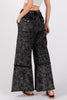 SAGE + FIG Mineral Washed Terry Wide Leg Pants