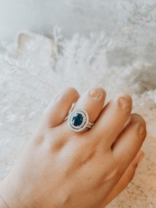 Winnie Sapphire Sterling Silver Ring